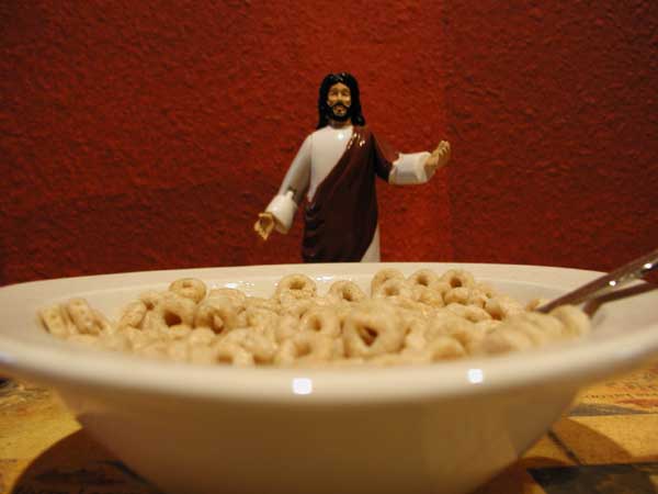 Salvation is part of a balanced breakfast